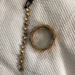 Costume gold bracket set